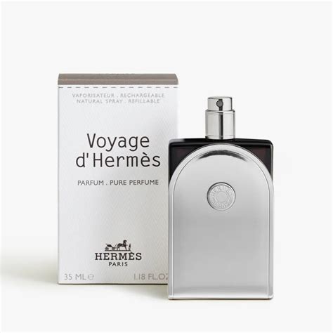 hermes voyage d'hermes pure perfume refillable|fragrance hermes unisex.